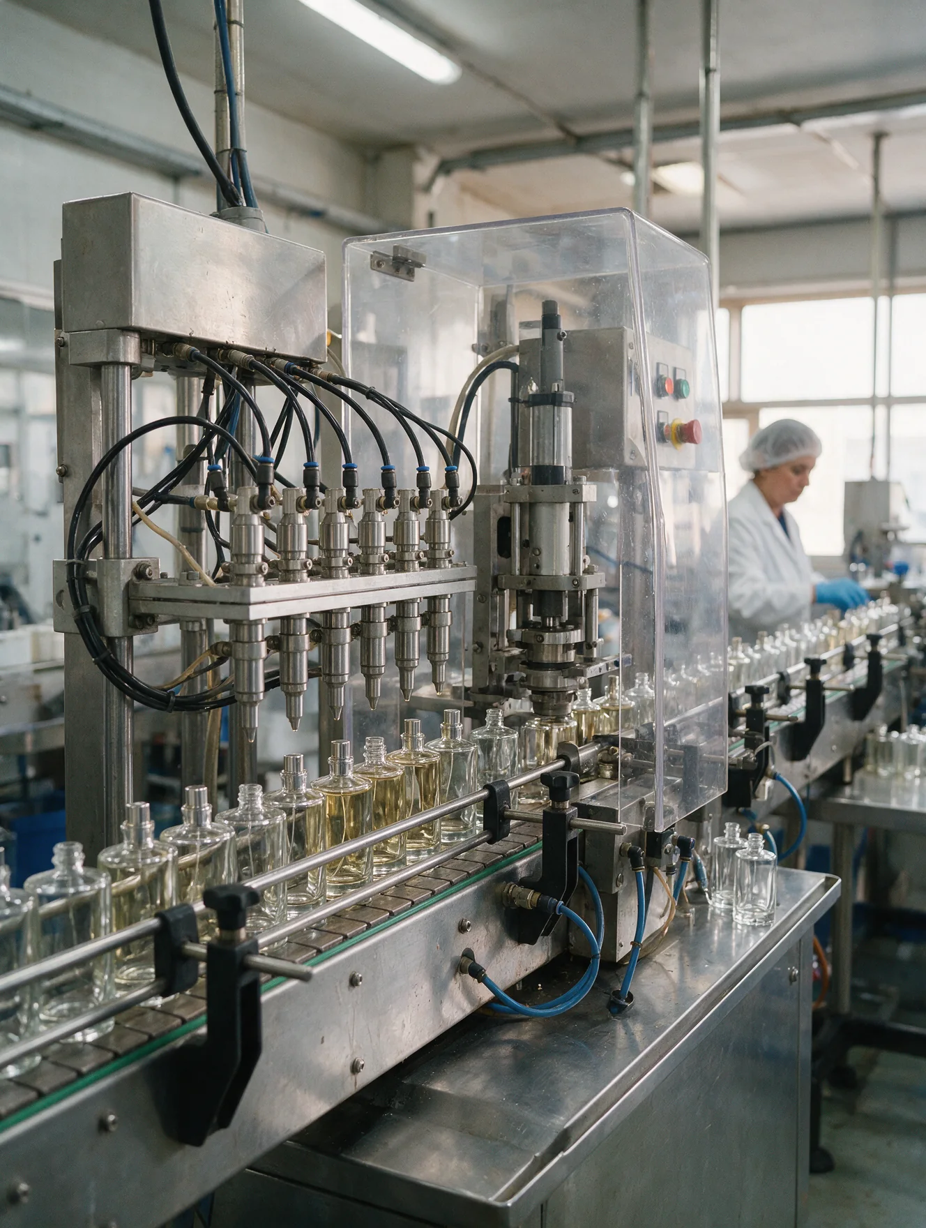 Fragrance bottle filling line